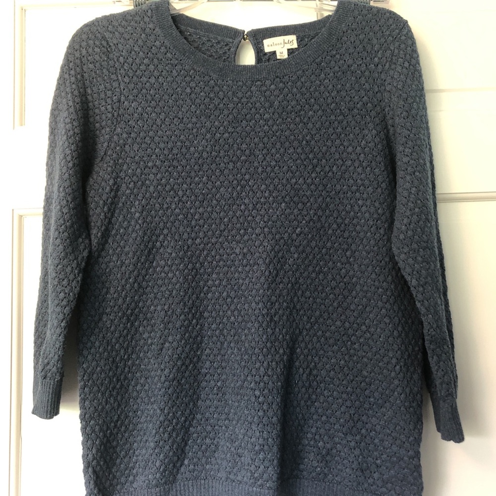 Blue sweater